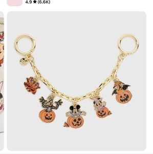 Stoney Clover Lane x Disney halloween Minnie Mickey Bag Charm